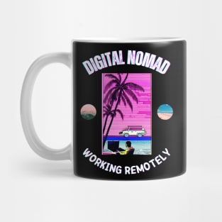 Digital Nomad At Work Mug